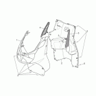 Sport City 125-200 E2 Front body - internal shield