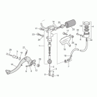 MX 125 SuperMotard Задний торм цилиндр