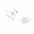 Scarabeo 50 2T (Minarelli Engine) Трансмиссия - главная передача
