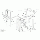 Scarabeo 125-200 E3 (Piaggio Engine) Система охлаждения