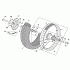 MX 125 SuperMotard Заднее колесо