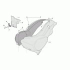 Scarabeo 100 4T E2 Задняя часть кузова 1