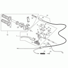 MX 125 SuperMotard Рулевые переключатели,правые