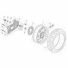 Atlantic 125-200-250 Заднее колесо