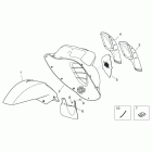 Atlantic 125-200-250 Передний корпус - облицовка 3