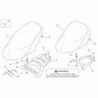 Scarabeo 50 2T (Minarelli Engine) Сидение