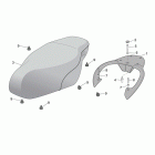 Scarabeo 100 4T E2 Сидение