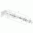 Scarabeo 125-200 E3 (Piaggio Engine) Сцепление