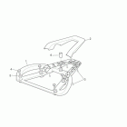 Sport City 125-200 E2 Крепление верхнего кофра