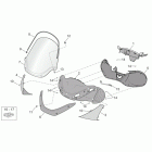 Scarabeo 500 Передний корпус - облицовка 1