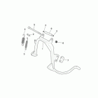 Sport City 125-200 E2 Центральная подножка