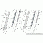 Scarabeo 500 Передняя вилка 2