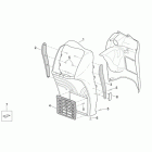 Scarabeo 125-250 E2 (Piaggio Engine) Front body - front shield