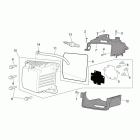 Scarabeo 100 4T E2 Кожух головки