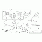 Scarabeo 50 2T (Minarelli Engine) Руль-панель приборов