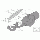 Scarabeo 50 4T E2 Глушитель
