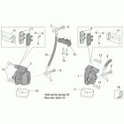 Scarabeo 500 Передний тормозной суппорт