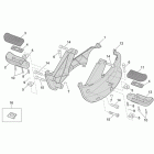 Scarabeo 500 Подножки