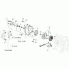 Scarabeo 125-200 E3 (Piaggio Engine) Крышка вариатора