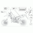 MX 125 SuperMotard Установочные пластины и руководство пользователя