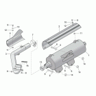 Scarabeo 500 Глушитель