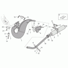 MX 125 SuperMotard Глушитель