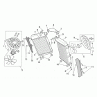 RSV 1000 Tuono Water coolers