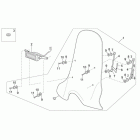 Scarabeo 100 4T E2 Передний корпус - облицовка 4