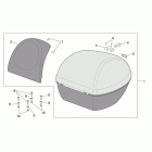 Scarabeo 50 4T E2 Верхний кофр