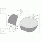 Scarabeo 100 4T E2 Верхний кофр