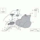 Scarabeo 100 4T E2 Топливный бак 2