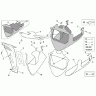 RSV 1000 Tuono Front body - lockups