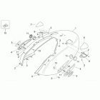 Mojito Custom 50 2T (Aprilia Engine) Задняя часть кузова 2
