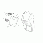 Scarabeo 125-150-200 (Rotax Engine) Front body  -  front cover