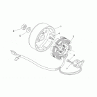 Mojito Custom 50 2T (Aprilia Engine) Маховик