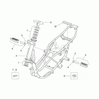 Leonardo 250-300 (Minarelli Engine) Рама