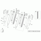 Scarabeo 125-200 E2 (Piaggio Engine) Передняя вилка-детали