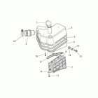 Mojito Custom 50 2T (Aprilia Engine) Воздушный фильтр