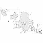 Scarabeo 125-150-200 (Rotax Engine) Front body - handguard ii