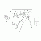 SR 50 H2O (Ditech+Carb.) Рулевые переключатели,правые