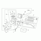 Scarabeo 125-200 E2 (Piaggio Engine) Рулевые переключатели ,левые