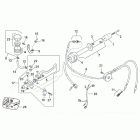 RS 125 Tuono Рулевые переключатели,правые