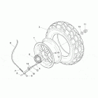 Rally 50 Air Заднее колесо