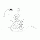 Leonardo 250-300 (Minarelli Engine) Fuel level sensor