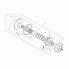 SR 50 H2O (Ditech+Carb.) Hong zengr clutch