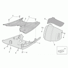 Scarabeo 50 Ditech Центальная часть облицовки 2