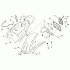 RS 50 Tuono Задняя часть кузова 2