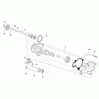 Leonardo 250-300 (Minarelli Engine) Водяной насос