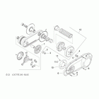 Leonardo 125-150 ST Speed variator w /  clutch