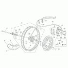 Pegaso 650 IE Переднее колесо